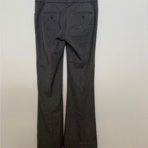 Bebe Gray Flared Trousers for Office Wear
